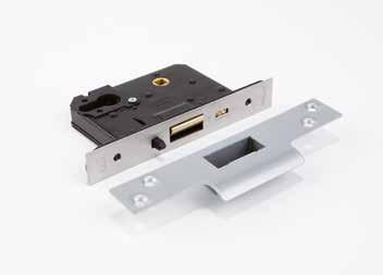 Tel: 01922 707400 Commercial Security - Cylinder Lockcases Briton 5250 Dual Profile Cylinder Nightlatch 25 165 25 165 Additional Features Nightlatch function operated by a half set of levers, with