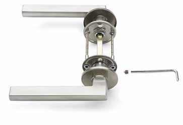 Tel: 01922 707400 Door Furniture - Leversets Briton 4700 Series Leversets General Description The Briton 4700 Series of door hardware is a high quality, high specification range of lever and pull
