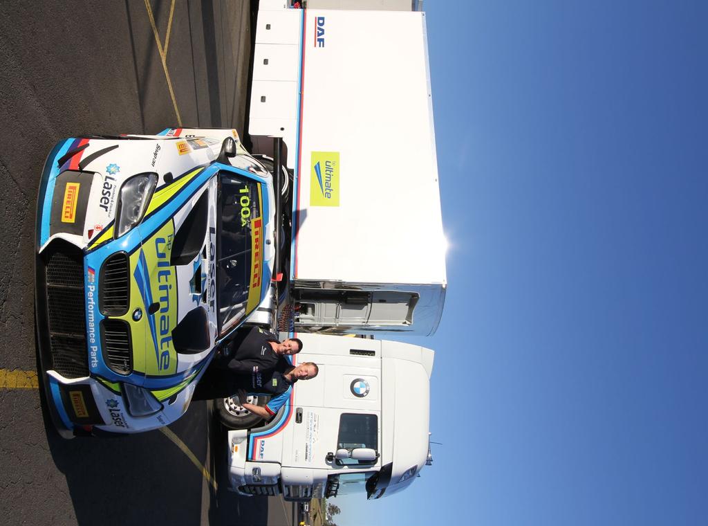 TRACKSIDE Ed Higginson joins Steve Richards Motorsport and the team DAF XF105 I ve driven between Melbourne and Sydney many times in lots of different trucks, but driving two up with Steve Richards