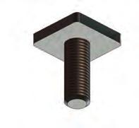 T-shaped grooves for F45 CB3 Fastenings for TC44, TC64, TC44x88, TC64, TC88 Clip-on with leaf