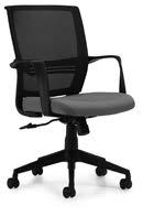 S SAFARI / SIX 13 SEATING SAFARI model OTG13026 Mesh back tilter chair. Compact design suitable for average to petite size individuals.