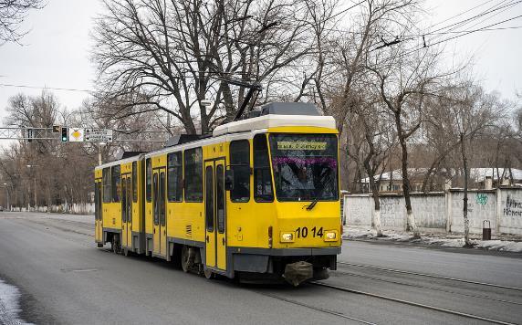 Some characteristics of the route Tram system in Almaty (1937-2015) Length - 60 km Rolling stock: Tatra