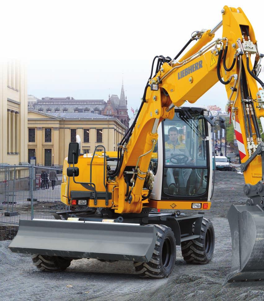 A 309 A 311 Operating Weight: 11,300-12,00 kg Engine Output: 6 kw / 88 HP Bucket Capacity: 0.1-0.