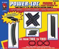 95 Power-Loc Figure 8 Expander Set Life-Like from Walthers 433-8794 Figure 8 Expander Set Reg. Price: $36.98 Sale: $28.