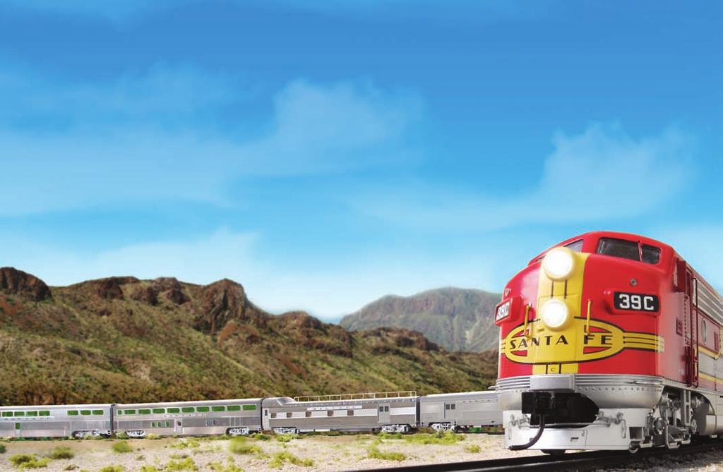 PROUDLY ANNOUNCING Th e Santa Fe El Capitan Th e HI-LEVEL Train That s Fun For Everyone!