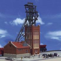 SCALE STRUCTURES Tower with Machine Shop - Kit Kibri.