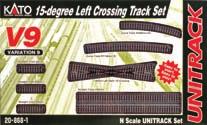 N SCALE FREIGHT CARS Five-Unit Articulated Double Stack Well Car N Walthers Rolling Stock 932-8110 TTX #72821 932-8111 TTX #72836 932-8113 TTX