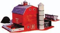 This easy-tobuild kit features colored plastic parts, preprinted signs and complete instructions.