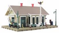 Burlington Marble & Slate - Kit N N Scale Architect. Features laser-cut wood kit wood parts and easy-to-follow instructions. 14 x 6 x 3" 35.6 x 15.2 x 7.