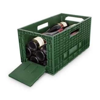 Plastična ambalaža Plastične kutije Wine Box za skladištenje staklenih boca Inovativan dizajn kutija osigurava maksimalnu zaštitu staklenih boca tijekom transporta i skladištenja, a ujedno omogućuje