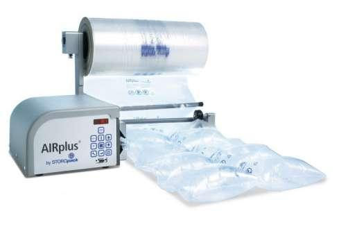 Zaštitno pakiranje Air plus Air plus sustav za proizvodnju jastučića na napuhavanje od folije.