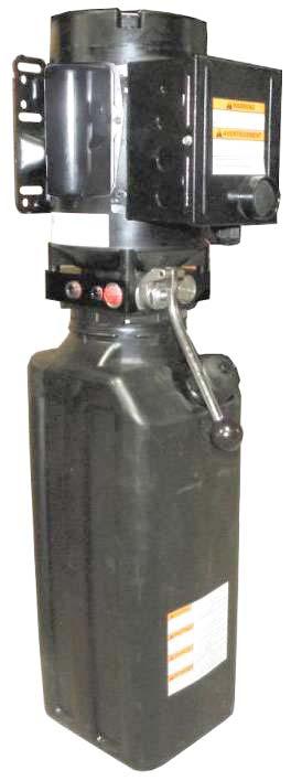 Illustration of hydraulic valve for SPX & ATLAS hydraulic power
