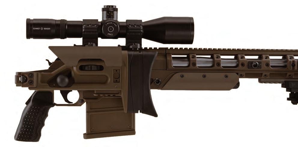 Stock folded HIGH MOBILITY The TPG-3 A4 fully adjustable ambidextrous folding stock is