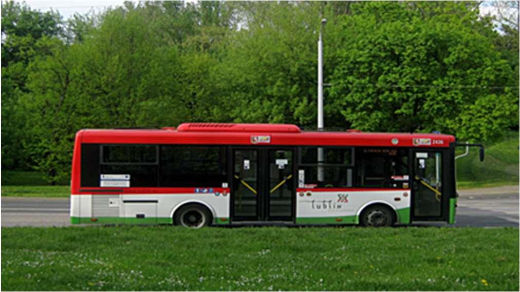 Current state of Lublin public transportation system fleet vehicles: 20 MIDI-class vehicles (presented on figure 1) - donated by Public Transport Authority in Lublin [6] Figure 1.