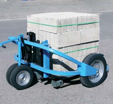 Versatile use, also for the transport of kerb stones, slabs and limestone. SPT-CART 46.80 23.40 62.40 78.
