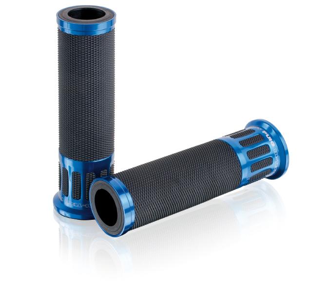 TECHNICAL SECTION HI-TECH PARTS RACING GRIPS 221 HANDLEBAR Suitable for diameter 22 mm. RUBBER Non-skid texture. Pleasant compound. 68gr. WEIGHT 68 grams.