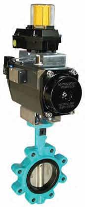 offers a complete line of Pneumatic Actuators and Electric Actuators. mount designs.