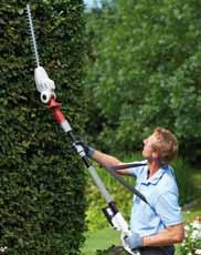 Telescopic Hedge Trimmer electric or cordless THS 500 PRO / ATHS 1840 & ATHS 2440 Working height up