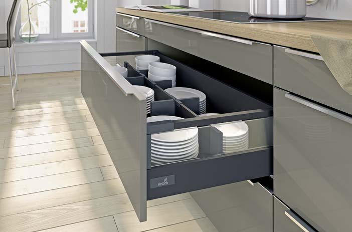 InnoTech Atira double walled drawer system Striking, versatile, flexible the InnoTech Atira drawer system impresses the moment you set eyes on it.