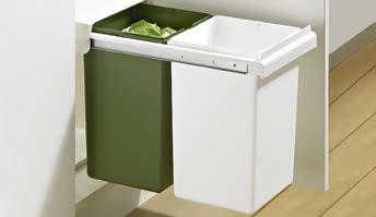 Waste collecting systems Built-in waste bins Bin.