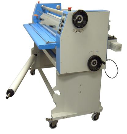 Choose a Gfp Professional Dual Heat Laminator for Mounting Laminating Encapsulating Motorized rear rewind for roll-to-roll applications Two front