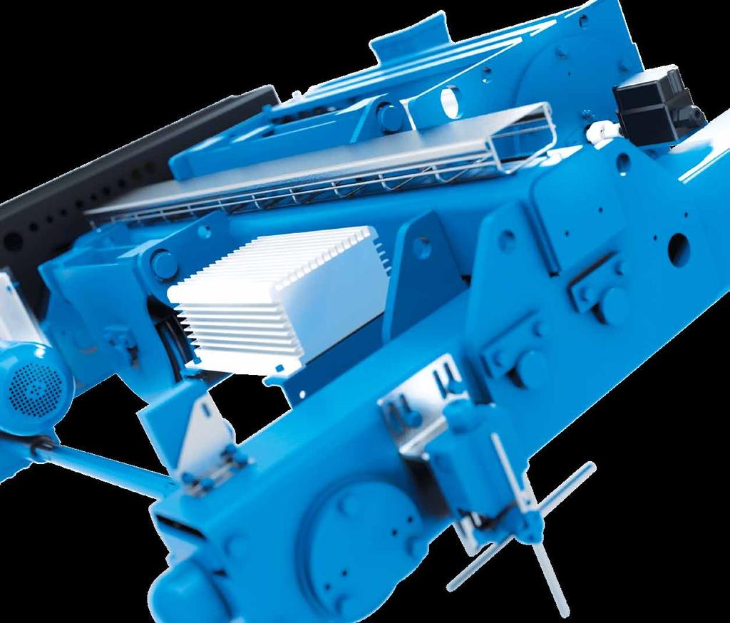 The hoists are produced between the capacities 1 ton and 0 ton s as standard, with different speed and working class options.