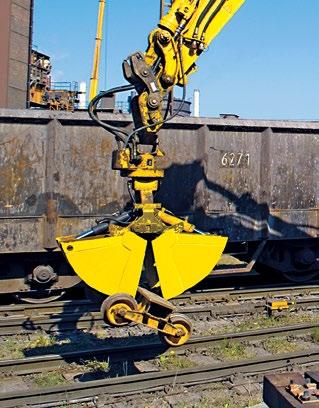 optimum mobile excavator technology with the most up-to-date know-how for rail use.