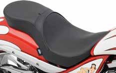 carpeted bottom to protect paint Include mounting hardware Fit with OEM sissy bar NOTE: Convertible pad