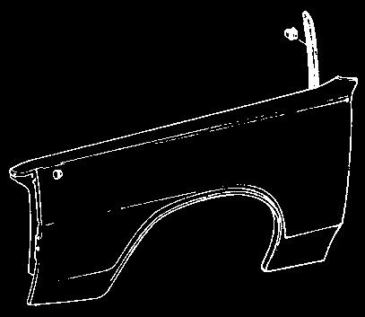 Fender Apron Seals Continued Apron-to-Control Arm and Apron-to-Lower Frame Seal Set Includes 2 fender apron-to-control arm seals, 2 fender apron-to-lower rear frame seals, and 12