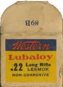 Top over-stamped LUBALOY. No product code.