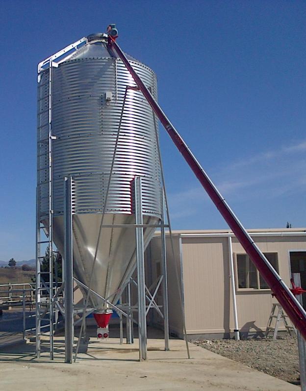 Hopper Feed Silos Chore-Time has been providing silos to the industry since 1957 and led the way in updating its silo design to include features that provided solutions to common industry problems,