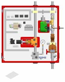 Series 951 Combination Box with Ball Valve Series 951 Combination Box with Solenoid Patent 7,686,093 - Dual Extinguishment fire suppression system using high velocity low pressure emitters.