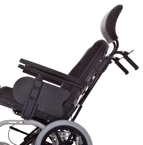 equipped with a user brake lever. Available with 16" rear wheels.