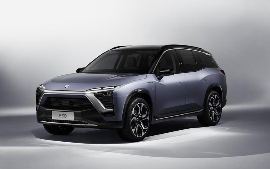Innovative drivetrain topologies push demand for more power semiconductors, see NIO ES8 Front and rear