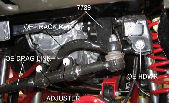 8) Reattach vent hose and electrical wiring if necessary. PITMAN ARM INSTALLATION 1) Center the steering wheel and mark the position of the original pitman arm.