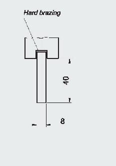 (EP) Ring gasket J Plain gasket (M) Flange gasket (N) 0 Internal gasket (X) Internal gasket