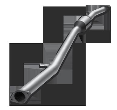 down pipe with end muffler NRS