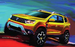 All-New Dacia Duster Design Dacia s iconic model has been redesigned with all-new exterior styling to