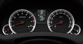 Once inside, you can start the engine simply by pushing the start/stop button on the instrument panel* 1. 3.
