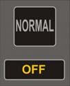 02-30-15 F900EX EASY PAGE 6 / 12 CODDE 1 CONTROL AND INDICATION CONTROL FUNCTION TO ACTIVATE TO DEACTIVATE SYNOPTIC pushbutton Automatic mode Overrides pitot, static