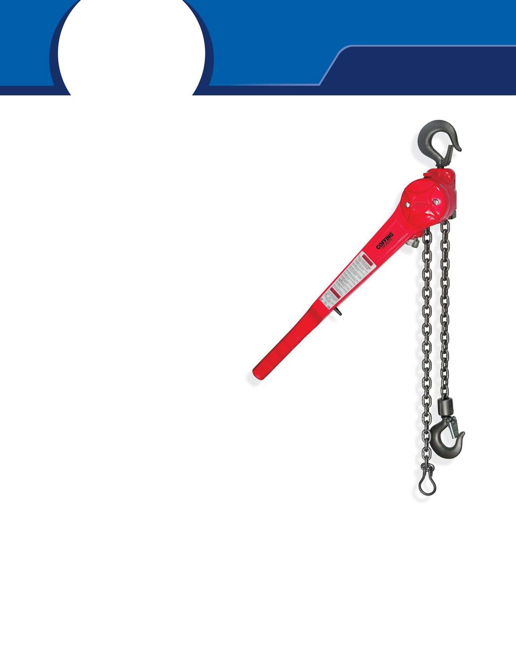 The Lifting Professionals MODEL MAV / MALV LONG HANDLE LEVER HOIST Easy Operation, Heavy-Duty Construction For heavy-duty pulling, stretching, or lifting in construction or industrial settings, the