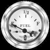 Wings Analog Gauges 82471 GAUGE Part Numbers: Fuel Level GAUGES Model Scale Ø in Ω Ohms Volts 82471 Wings E-1/2-F 2-1/16 240-33.5 12 82472 Wings E-1/2-F 2-1/16 240-33.