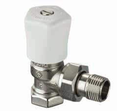 IMI HEIMEIER / Thermostatic Heads & Radiator Valves / Mikrotherm F Mikrotherm F The Mikrotherm F manual radiator valve is used in warm water pump heating systems or gravity systems.