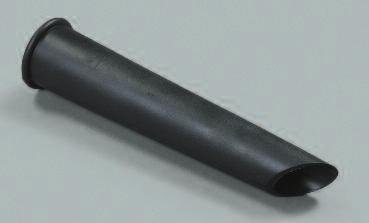 : 10284 (black) oil-resistant Item no: 10348 (black) Nozzle, plastic, suction side 90x12