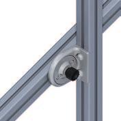 Joints Profile series I-40 Angle locking bracket 8 Angle locking bracket 80 40 is the ideal element for connecting adjustable equipment.