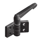 7,5 6 32 (15) 42 30,6 8 21 40 (16) 24 Door fittings Profile series I-40 Combination hinge with clamping lever For surface elements and aluminium profiles; can be locked at any point.