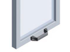 26 28 AF10,5 AF10,5 7 5,5 13,5 12,5 40 53,5 Door fittings Profile series I-40 Die-cast zinc hinge with oblong holes no unhinging Directly links to frameless surface elements and, by creating an