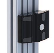 78 75 56 Door fittings Profile series I-40 Compact door lock Easily and reliably locks doors and flaps.