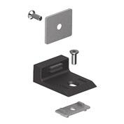 Door fittings Profile series I-40 Magnetic door stop The magnetic stop mounts on the door slot and makes up a stop and an abutting wedge.