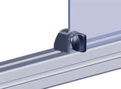 Surface elements and linings Profile series I-40 Quick pad with slot 8 locking pin For quickly